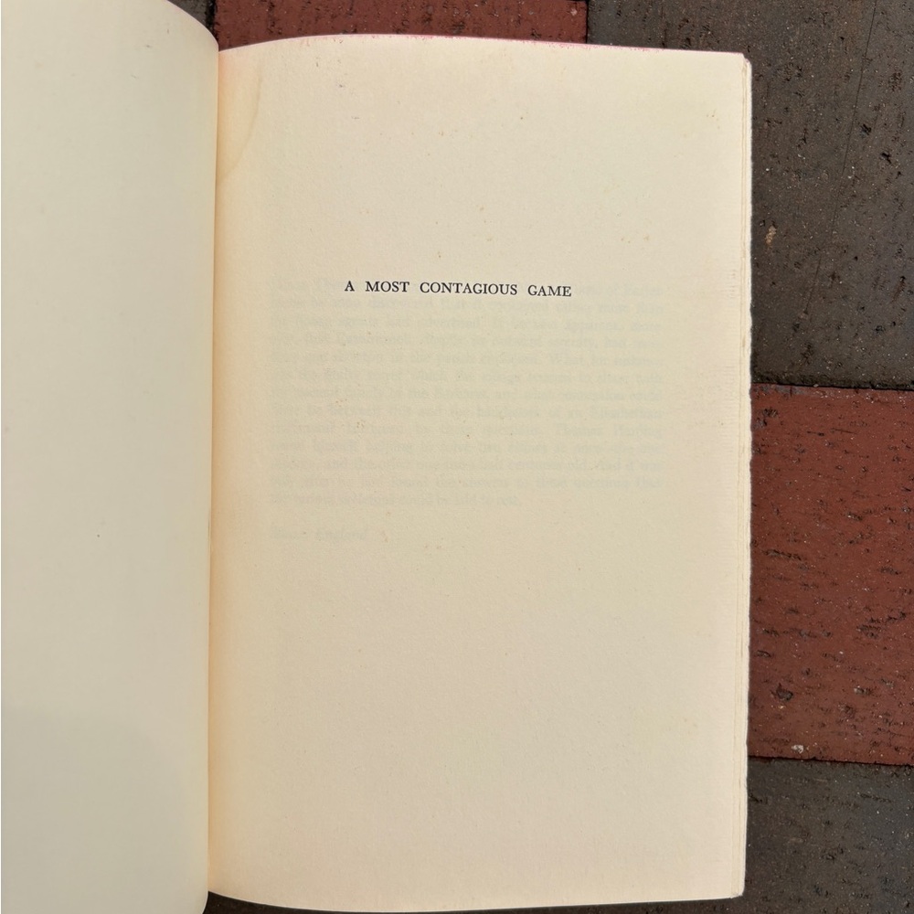 1967 A Most Contagious Game Book Club Edition Skull Skeleton Crime Mystery - Picture 6 of 10